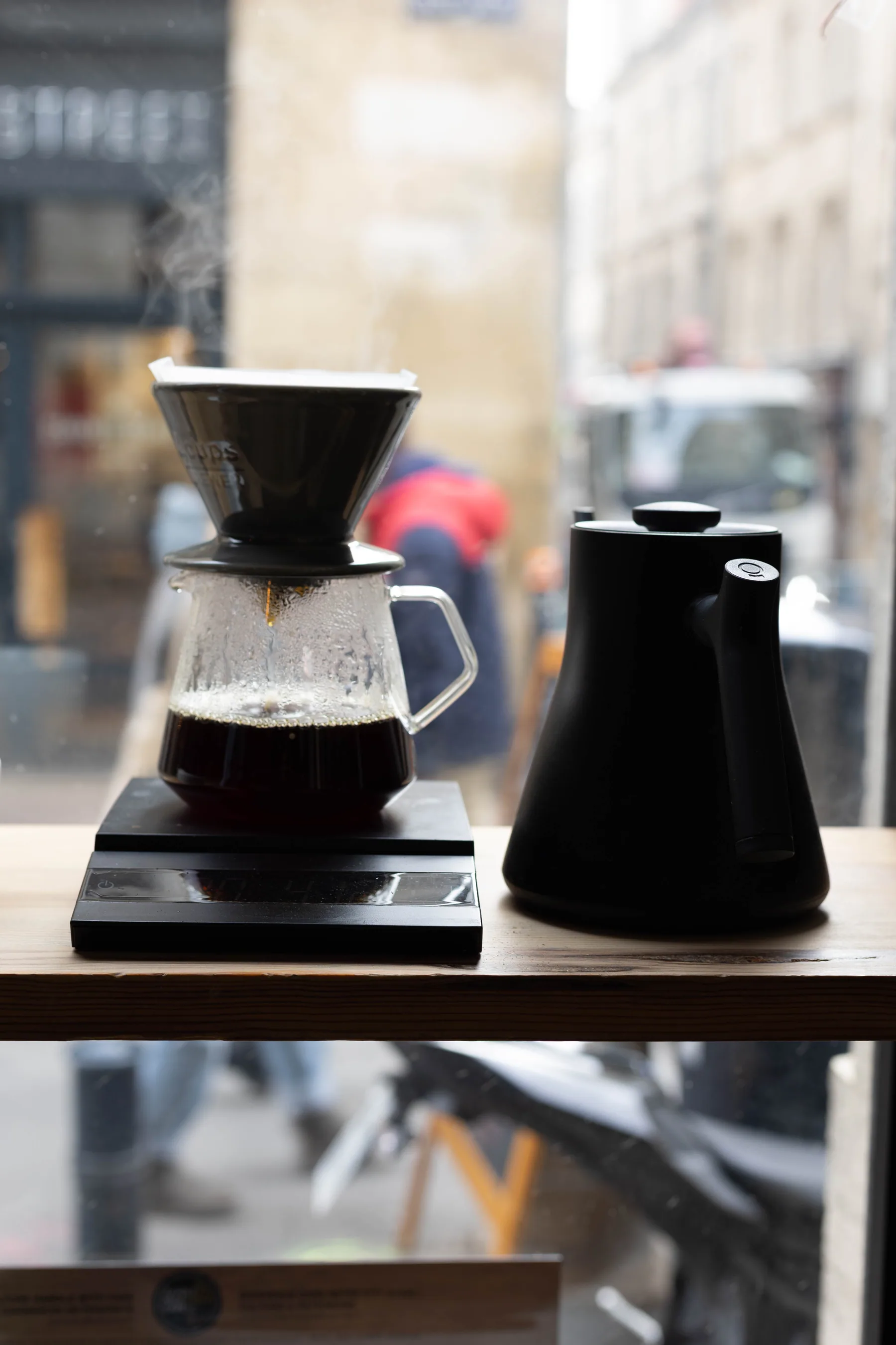 L'équipe du Café Brazza