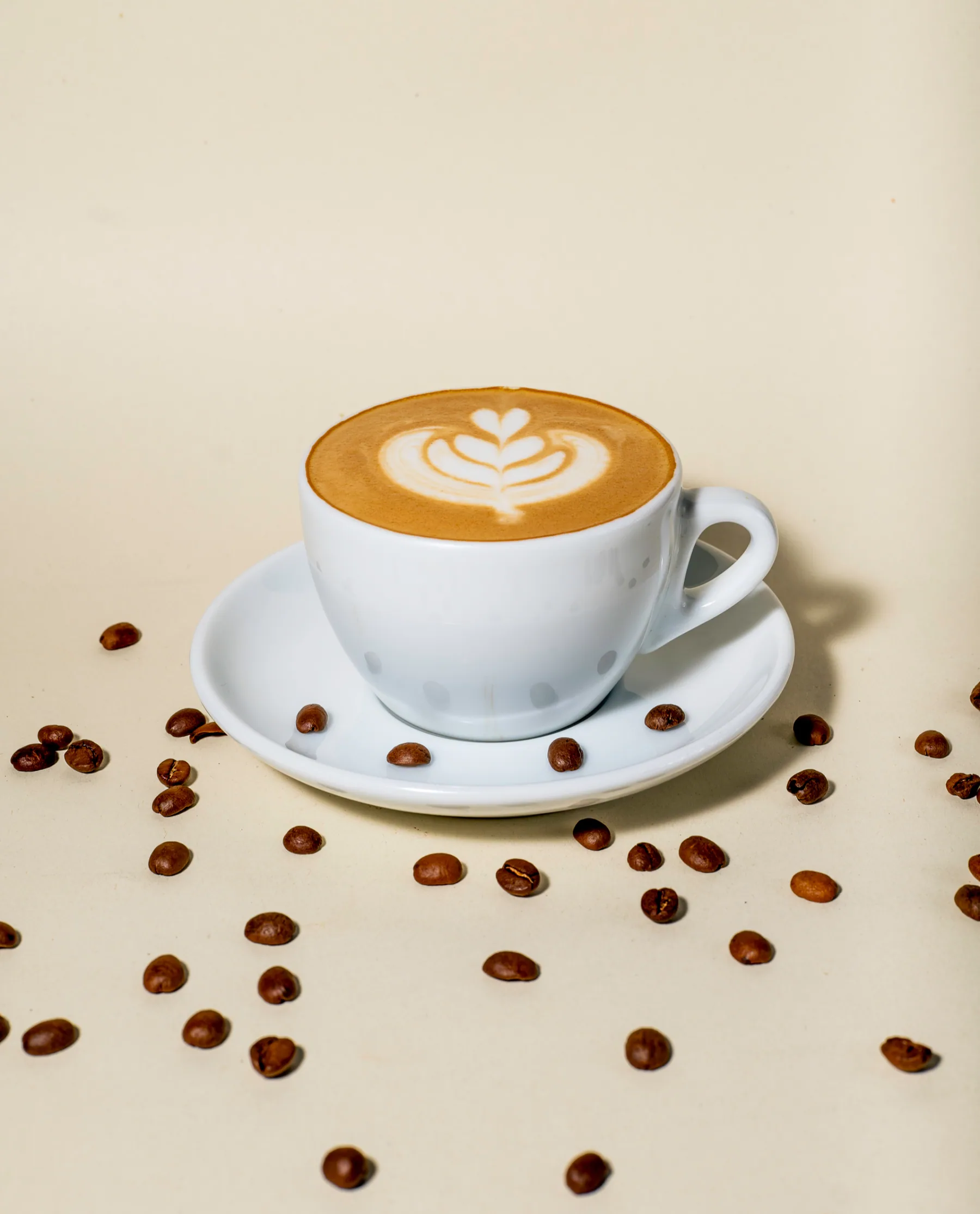 Cappuccino latte art